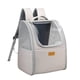 thumbnail image 1 of Gato Mascota Cachorros Mochila Ventana Transparente Plegable Exterior Blanco, 1 of 5