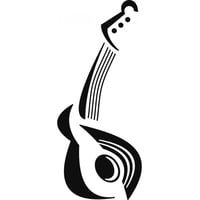 Rienda Libre Graphics - Decomural Guitar Design Music Ws-15512