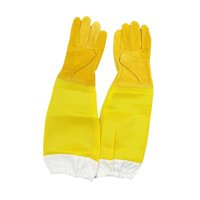 Ioensy - Guantes De Apicultura Para Principiantes Con Puños Elásticos Transpirables Para Adultos, Hombres Y Mujeres.