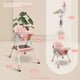 thumbnail image 4 of Silla de Comer Infantil 4 en 1 Kidstar Rosada – Ajustable, Plegable y Multifuncional, 4 of 4