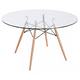 thumbnail image 1 of Mesa Eames Redonda de Vidrio 80cm, 1 of 3