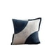 thumbnail image 2 of Set De 4 Fundas De Cojines Diseño Tela Pana Empalmado 45cm X 45 Cm Azul, 2 of 4
