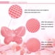 thumbnail image 5 of Almohadilla limpiadora de brochas de maquillaje Almohadilla limpiadora de gel de sílice Limpiador de brochas de maquillaje Herramienta de limpieza de brochas Limpiador de brochas (Mariposa - violeta), 5 of 5