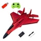 thumbnail image 2 of RC Glider Modelo 2 Canales Control Remoto Avión RC Avión Juguete Juguetes Al Aire Libre Rojo, 2 of 3