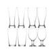 thumbnail image 1 of Juego De 8 Vasos De Cerveza Lav 4 Modelos Color Transparente, 1 of 3