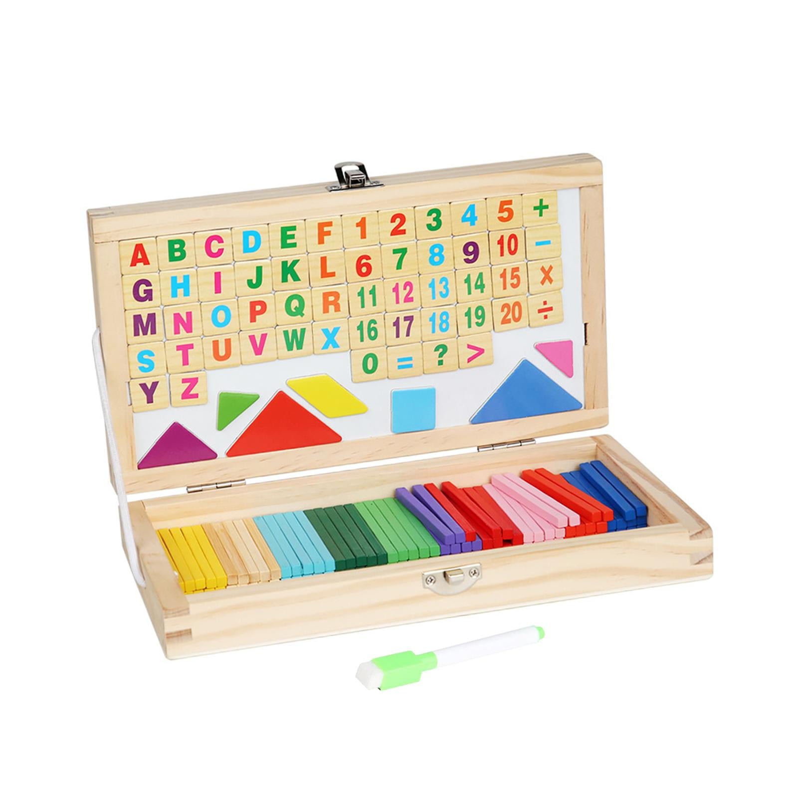 Bothyi - Juguete De Madera Montessori Ábaco Colorido Juguete Educativo Para Contar Para Preescolar