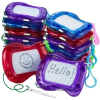 Minitablero Magnético De Dibujo Bedwina Para Niños, Paquete De 12