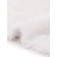 thumbnail image 5 of Abrigo de Mujer de Piel Sintética sin Cuello, Abierto al Frente, Chaqueta Esponjosa para Eventos Especiales y Fiestas, Talla L, Blanco, 5 of 6