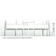 thumbnail image 2 of MUEBLE COCINA MODULAR 100% ARMADO CUBIERTA 120CMS BLANCO, 2 of 4