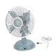 thumbnail image 4 of Mini Ventilador de Escritorio Ventiladores de Cabeza Móvil 2 Velocidades Interior Silencioso Compacto Pequeño Ventilador de Refrigeración Ventilador P Azul claro, 4 of 5