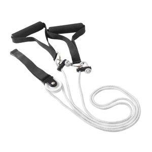 Ioensy - Polea De Hombro Sobre El Brazo De La Puerta Ejercicio De Entrenamiento De Fuerza Para La Construcción De Músculos Blanco