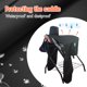 thumbnail image 3 of Funda para Silla de Montar Paloura Negra con 6 Correas Elásticas, 3 of 7