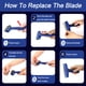 thumbnail image 5 of Juego de herramientas raspadoras SRUDOKIN Razor Blade con 10 cuchillas, 5 of 6