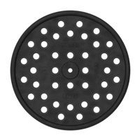 Jumbo - Cubierta De Desagüe Para Piso, Colador, Redondo, De Hierro Fundido, 8 Pulgadas