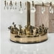 thumbnail image 5 of Tope decorativo para bisagra de puerta WLHYHH, set magnético de bronce, 5 piezas, 5 of 7