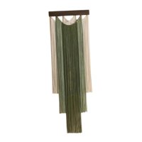 Bothyi - Tapiz De Pared De Macramé, Elegante Tapiz Tejido Para Apartamento, Dormitorio, Verde