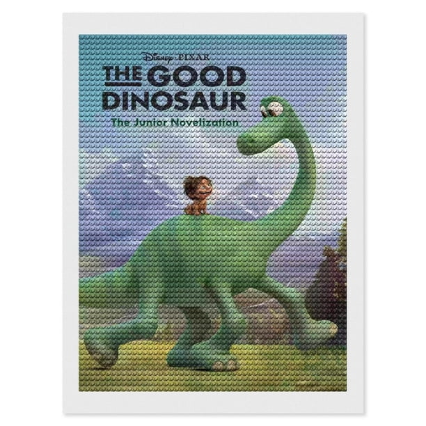 El Buen Dinosaurio Kits de Pintura de Diamantes para Adultos 5D DIY Diamond Art Kits Full Drill Diamond Dots para Regalo Decoración de Pared y Relajación Artes de Gemas 30*40cm