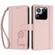 thumbnail image 3 of Funda Cartera Trébol para Xiaomi 15T con Ranuras Tarjetas y Carga Inalámbrica Rosa, 3 of 6