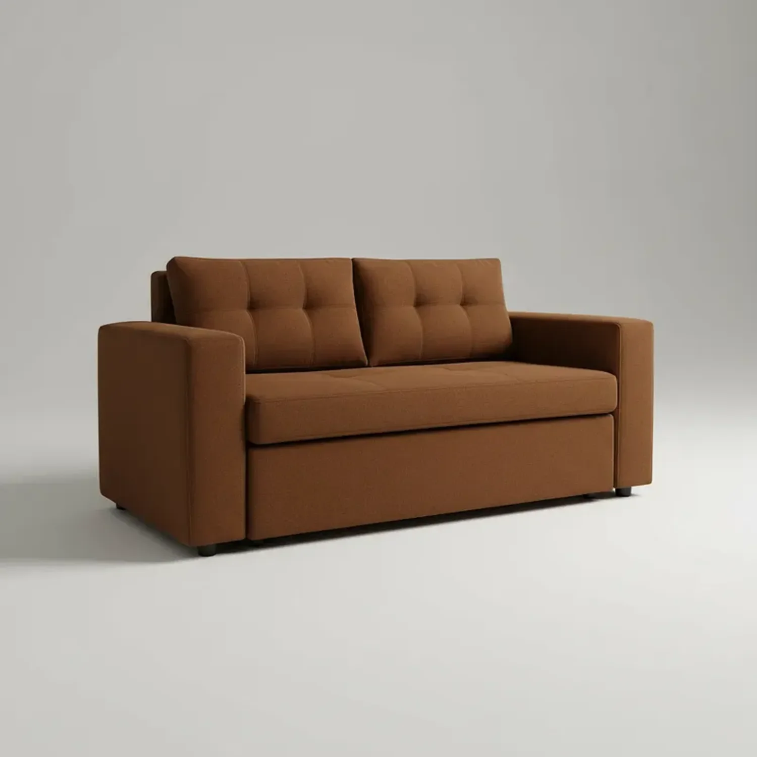 Flobal - Sofá 3 Cuerpos Florencia Marron - Repelente A Líquidos