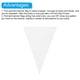 thumbnail image 4 of Uxcell Banderines de Cuerda Triangular para Decoraciones Festivas, de Boda, de Cumpleaños Blanco, Amarillo, 4 of 7