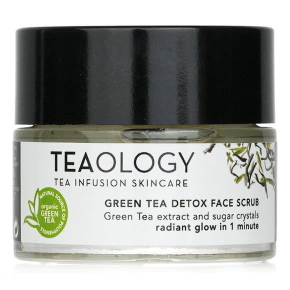 Exfoliante facial Teaology Green Tea Detox con 96% de ingredientes naturales