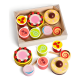 thumbnail image 1 of Cocina juguete cesta de pasteles y dulces de madera, 1 of 3