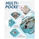 thumbnail image 5 of Bolso Fin De Semana Con Bolsa Para Zapatos Turquesa, 5 of 5