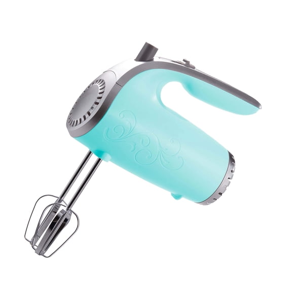 Batidora de mano eléctrica Brentwood HM-48BL de 5 velocidades, 150 W, azul