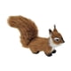 thumbnail image 3 of Adorno De Ardilla De Peluche, Decoración De Mesa, Mu?eca Animal De Simulación Navide?a, Café, 3 of 5