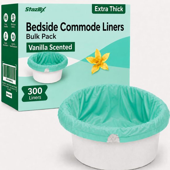 Forros para Orinal Stazilix 300 unidades a granel con aroma a vainilla