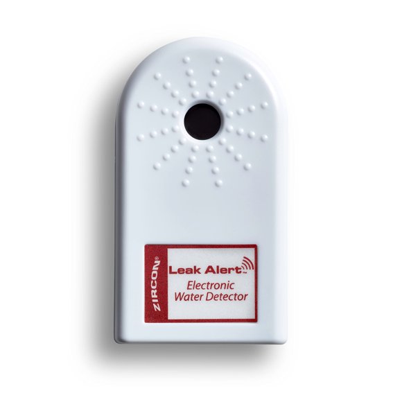 Detector de fugas de agua, alerta de fugas de circón con alarma de 90 dB, paquete de 1