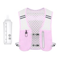 Magideal - Chaleco De Hidratación Para Correr Para Hombre Y Mujer, 2 L, Portátil, Para Deportes Al Aire Libre, Soporte Para Teléfono, Mochila De Agua, Chaleco De Violeta