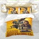 thumbnail image 5 of Película de Autoconfianza Conjunto de sábanas temático, trío de piezas, cómodo y amigable con la piel, diseño único, regalo de decoración para el hogar para familiares, amigos y fans,140cm *210cm, 5 of 6