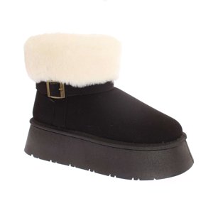 Botín Invernal Negro Vía Franca