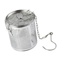 Bothyi - Colador De Especias Y Condimentos, Fácil De Limpiar, Colador De Té De Acero Inoxidable Para El Hogar, 14 Cm X 16 Cm