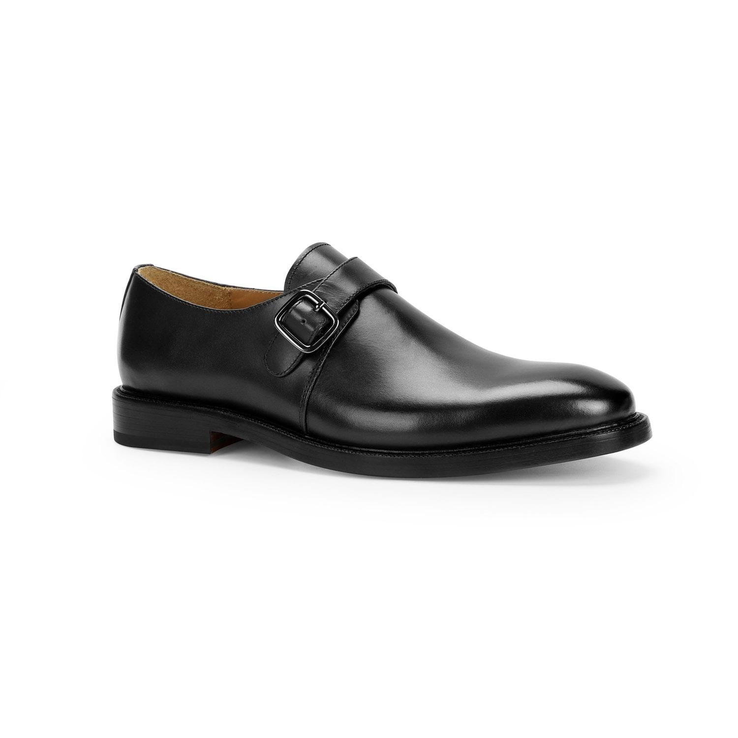 Zapato Formal Hombre Suela De Cuero Regent-1-04 Cardinale Negro 42