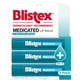 thumbnail image 1 of Bálsamo labial Blistex Medication, 4,4 ml, 3 unidades, previene la sequedad SPF15, 1 of 5
