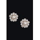 thumbnail image 1 of Aretes Fashnzfab Starburst De Perlas Falsas Dorado, 1 of 2