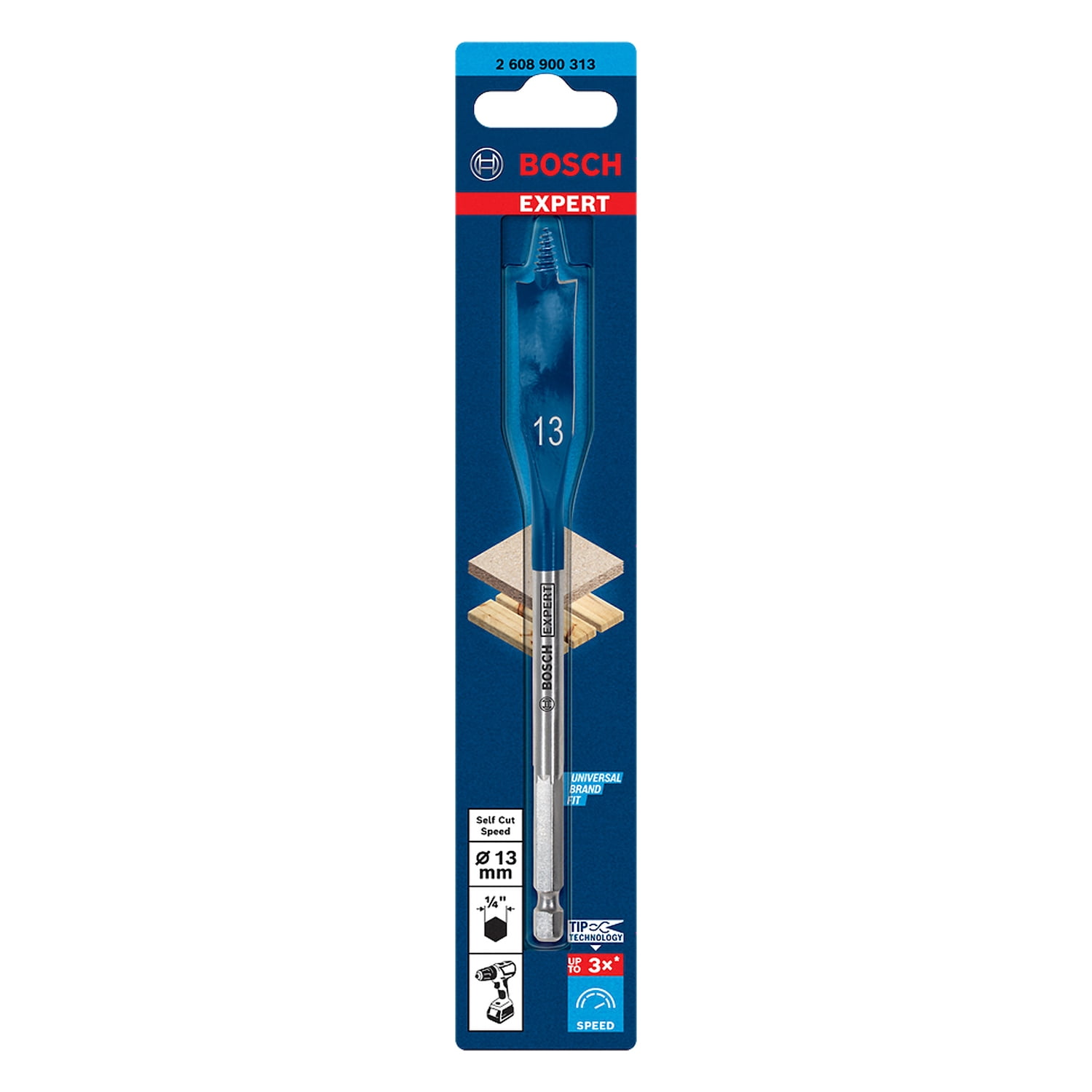 Bosch - Broca Paleta Madera Expert 13mm X 152mm