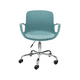 thumbnail image 3 of Silla de escritorio con brazos Casaideas color turquesa, 3 of 3