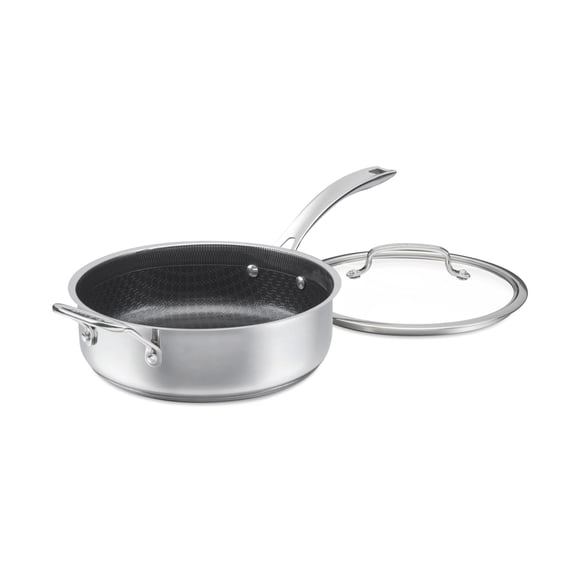 Sartén Cuisinart FusionPlus Hybrid Antiadherente de 3.5 L con tapa