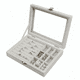 thumbnail image 1 of Joyero Organizador De Plush Portatil Multiusos Gris, 1 of 3