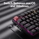 thumbnail image 4 of Teclado mecánico inalámbrico Keychron K8 V2 RGB Super Brown, 4 of 9