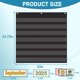 thumbnail image 2 of Calendario TOGETRUE 61 cm, set de aula de 70 tarjetas, negro, 2 of 9