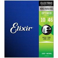 Cuerdas Para Guitarra Eléctrica Elixir Optiweb Light 10-46