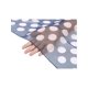 thumbnail image 5 of Bufanda Vintage de Lunares de los Años 50 para Mujer, Pañuelo Ligero de Seda para Protección Solar para el Verano Talla Única lunares-5, 5 of 6