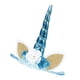 thumbnail image 1 of unicornio cuerno oreja diadema flor cosplay hairband para ni?os fiesta azul, 1 of 5