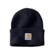 thumbnail image 1 of Gorro Carhartt de punto con puños para hombre, azul marino, 1 of 6