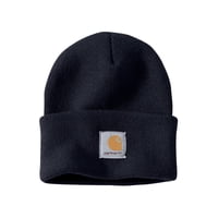 Gorro Carhartt De Punto Con Puños Para Hombre, Azul Marino