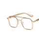 thumbnail image 1 of Trendy Blue Ray Cut Full Rim Eyeglasses for Men and Women - Square Spectacle Frame for Fashionable Style, 1 of 5